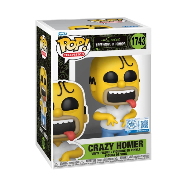 Funko Pop! Crazy Homer, The Simpsons: Treehouse Of Horror
