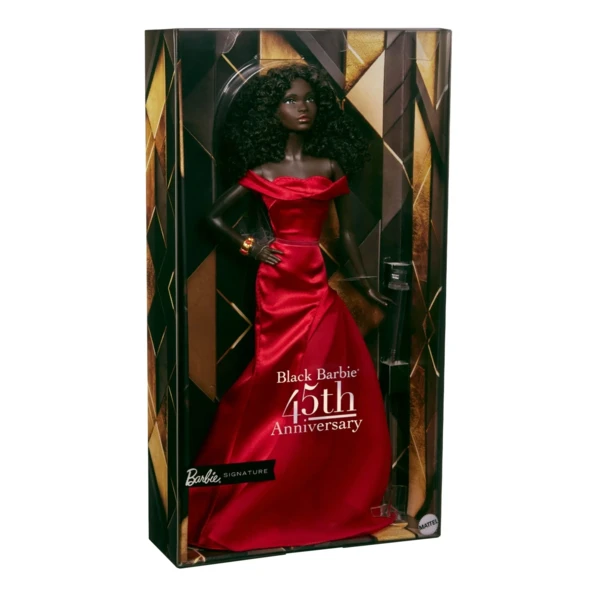 Black Barbie by Kitty Black Perkins, 45th anniversary, Anniversary Dolls