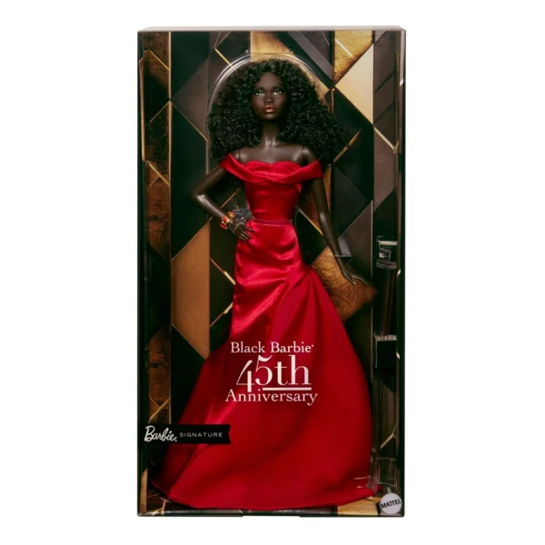 Black Barbie by Kitty Black Perkins, 45th anniversary, Anniversary Dolls