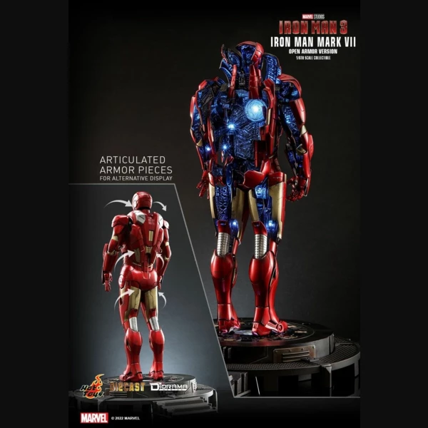 Hot Toys Iron Man Mark VII (Open Armor Version), Iron Man 3