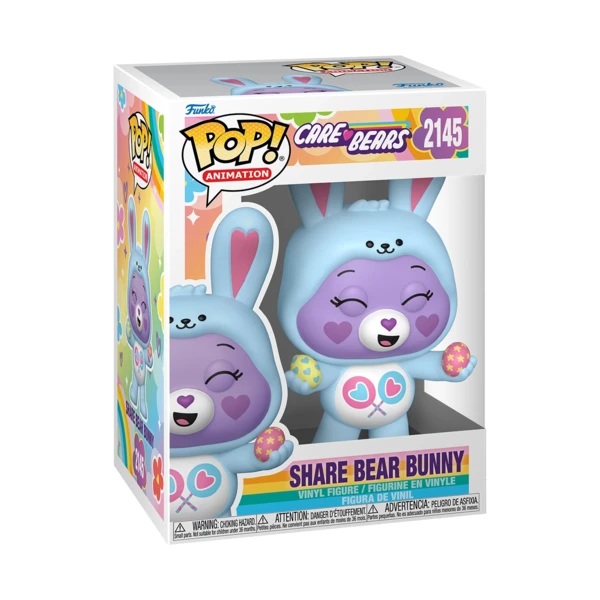Funko Pop! Share Bear Bunny, Animation