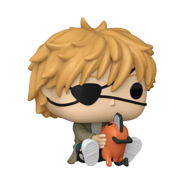 Funko Pop! Denji With Pochita, Chainsaw Man