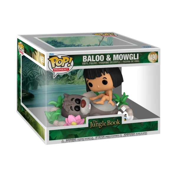 Funko Pop! Baloo And Mowgli,  The Jungle Book
