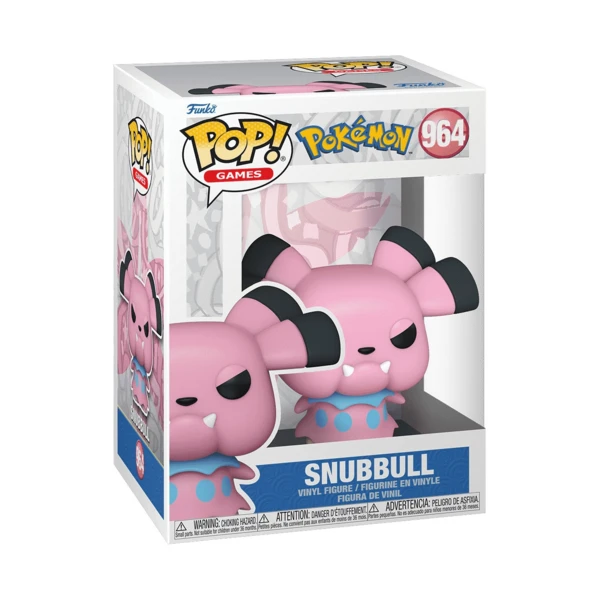 Funko Pop! Snubbull Pokémon Figure, Pokemon