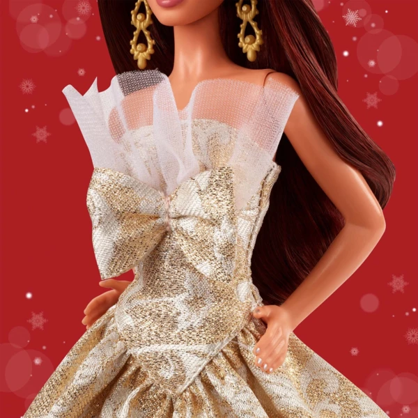 2025 Holiday Barbie, Light Brown Hair
