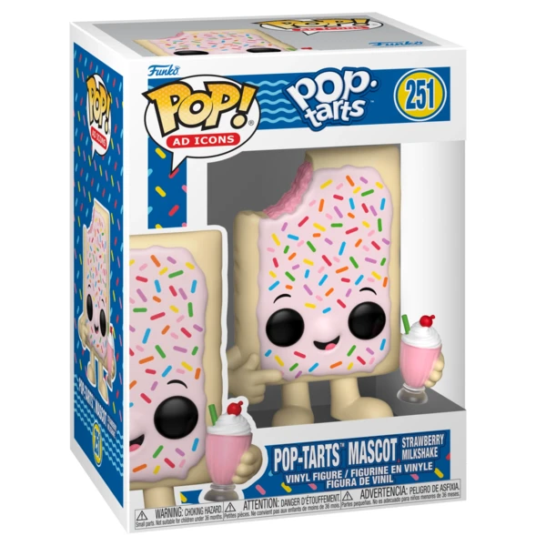 Funko Pop! Pop-Tarts Mascot (Strawberry Milkshake), Pop Tarts S3