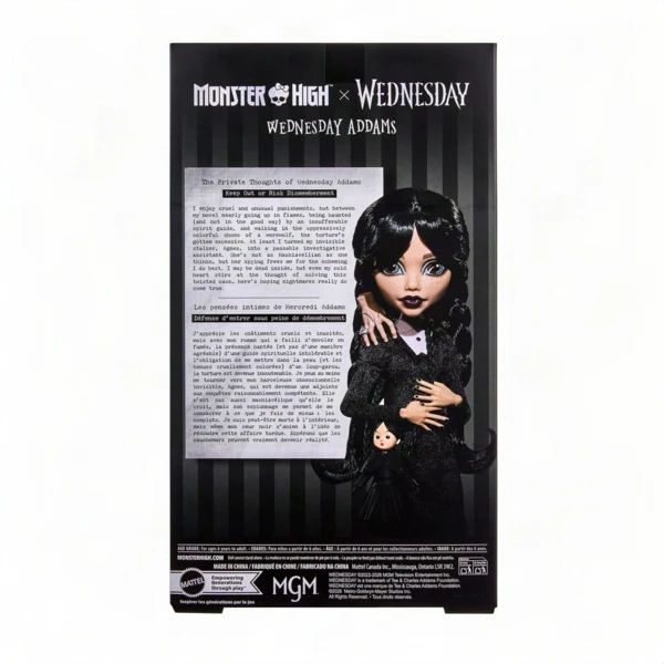 Monster High Wednesday Addams