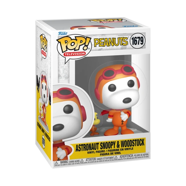 Funko Pop! Astronaut Snoopy and Woodstock, Peanuts