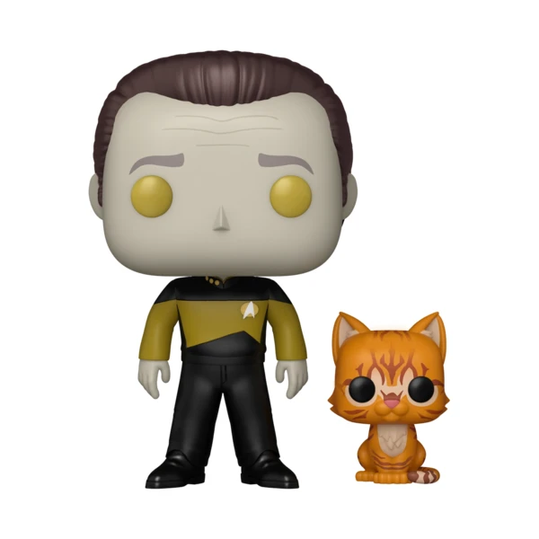 Funko Pop! Data With Spot,  Star Trek: The Next Generation