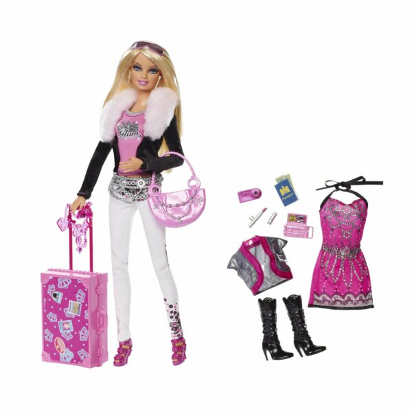 Barbie Fashionistas Swappin’ Styles World Tour Glam #W1595 (2011), Fashionistas (wave 1)