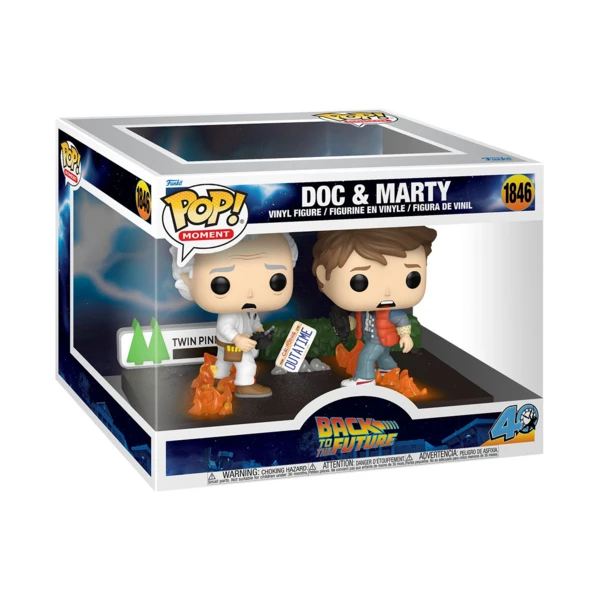 Funko Pop! Doc & Marty Back to the Future