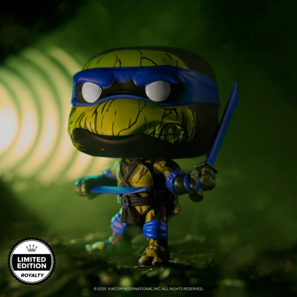 Funko Pop! Leonardo (Deco) with Pop! Protector, Teenage Mutant Ninja Turtles