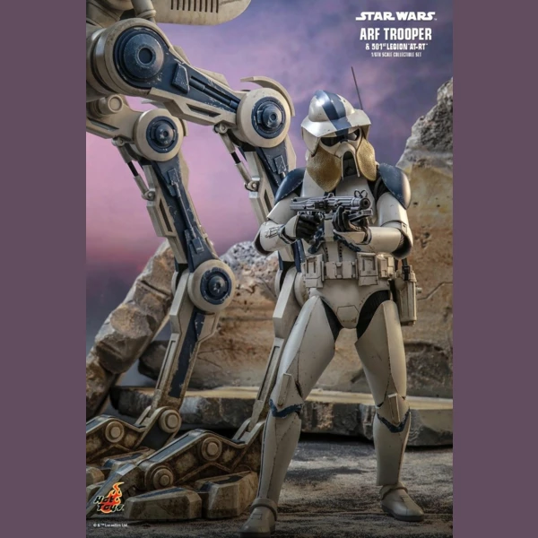 Hot Toys ARF Trooper & 501st Legion AT-RT, Star Wars: The Clone Wars