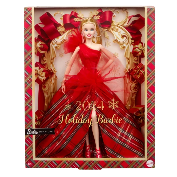 Barbie 2024 Holiday, Blonde Hair, 2024 Holiday Barbie