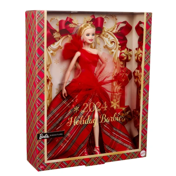 Barbie 2024 Holiday, Blonde Hair, 2024 Holiday Barbie