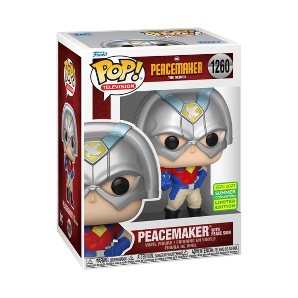 Funko Pop! Peacemaker (With Peace Sign), Peacemaker: The Series