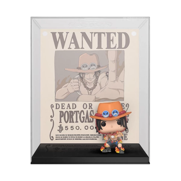 Funko Pop! COVER Ace (Wanted Poster), One Piece
