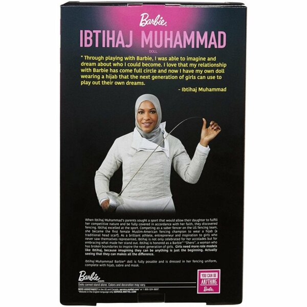 Barbie Inspiring Women Ibtihaj Muhammad Doll FJH67