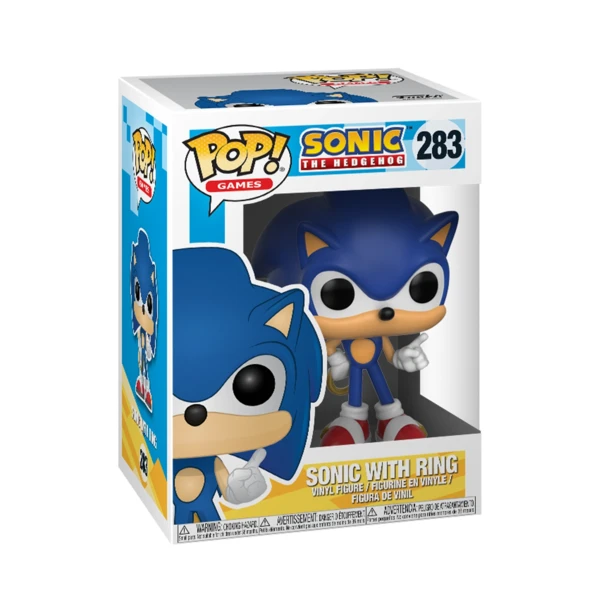 Funko Pop! Sonic With Ring, Sonic The Hedgehog