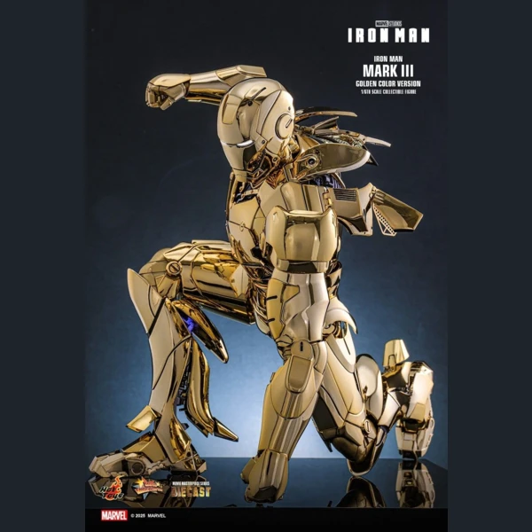 Hot Toys Iron Man Mark III (Golden Color Version)