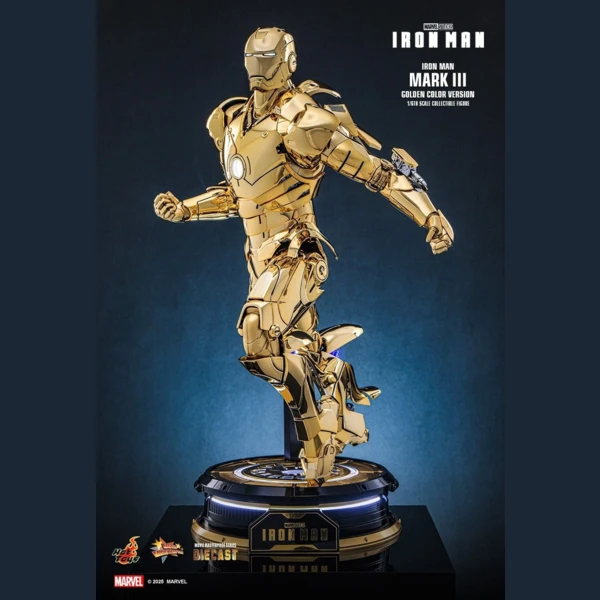 Hot Toys Iron Man Mark III (Golden Color Version)