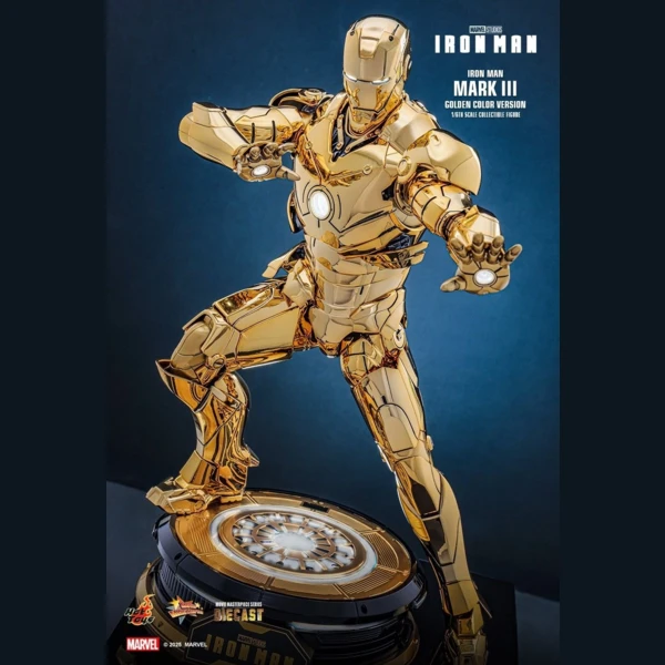 Hot Toys Iron Man Mark III (Golden Color Version)