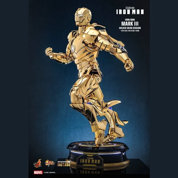 Hot Toys Iron Man Mark III (Golden Color Version)