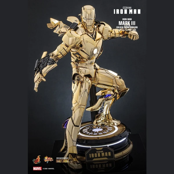 Hot Toys Iron Man Mark III (Golden Color Version)