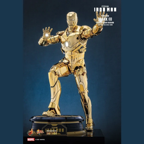 Hot Toys Iron Man Mark III (Golden Color Version)