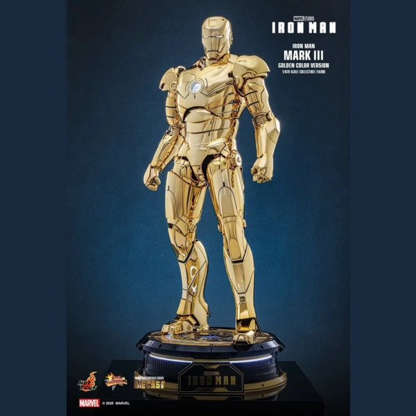 Hot Toys Iron Man Mark III (Golden Color Version)