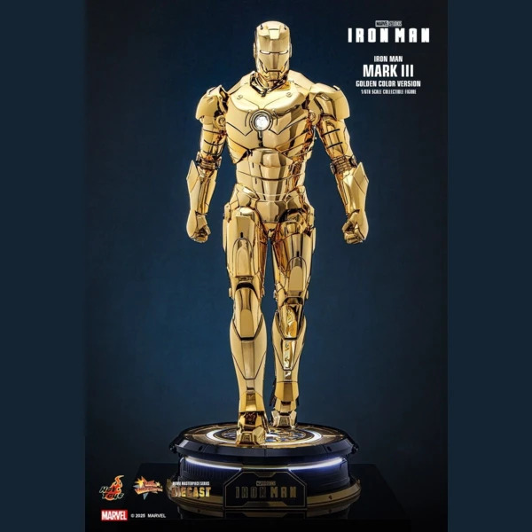 Hot Toys Iron Man Mark III (Golden Color Version)