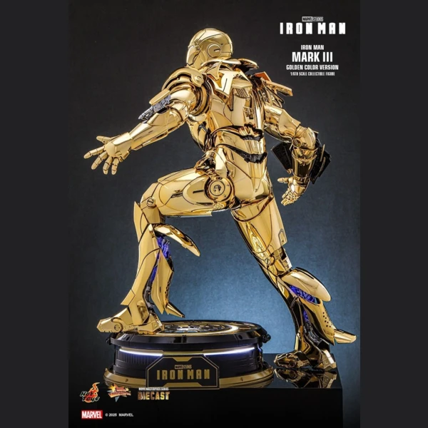 Hot Toys Iron Man Mark III (Golden Color Version)