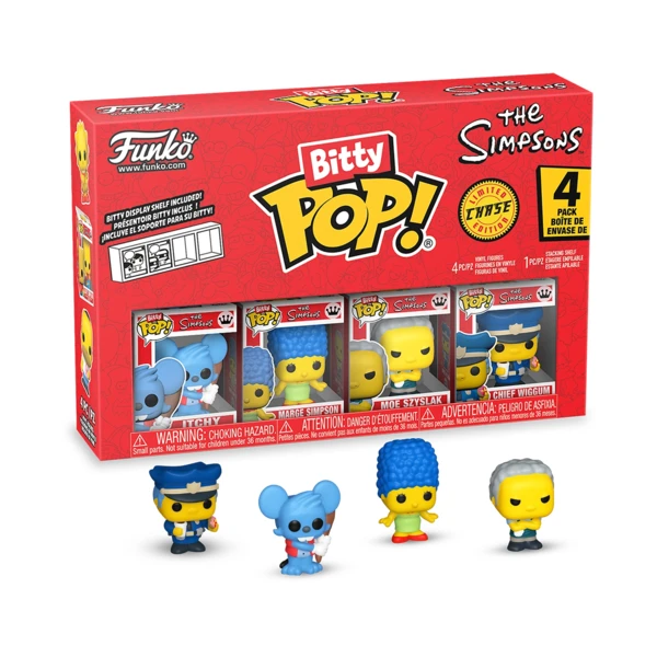 Funko Pop! The Simpsons 4-Pack, Bitty Pop!