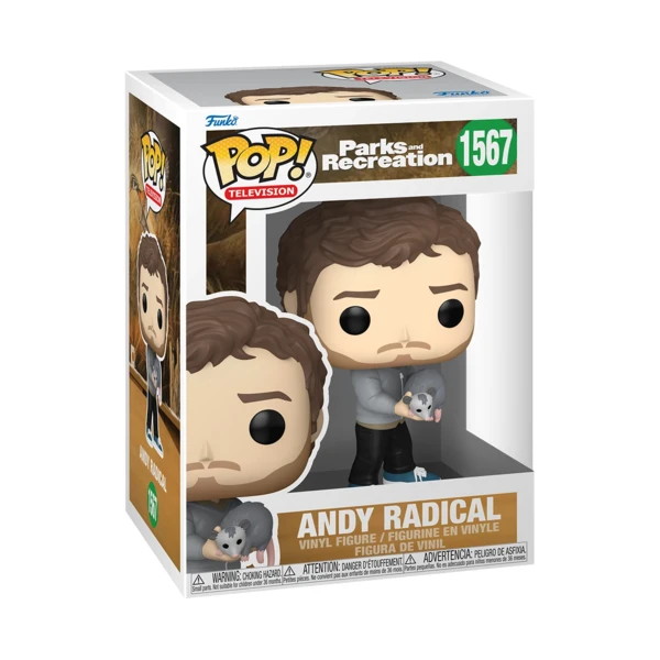 Funko Pop! Andy Radical, Parks And Recreation