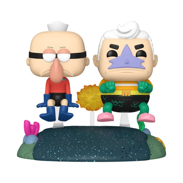 Funko Pop! RIDE Mermaidman And Barnacleboy With The Invisible Boatmobile, Spongebob Squarepants