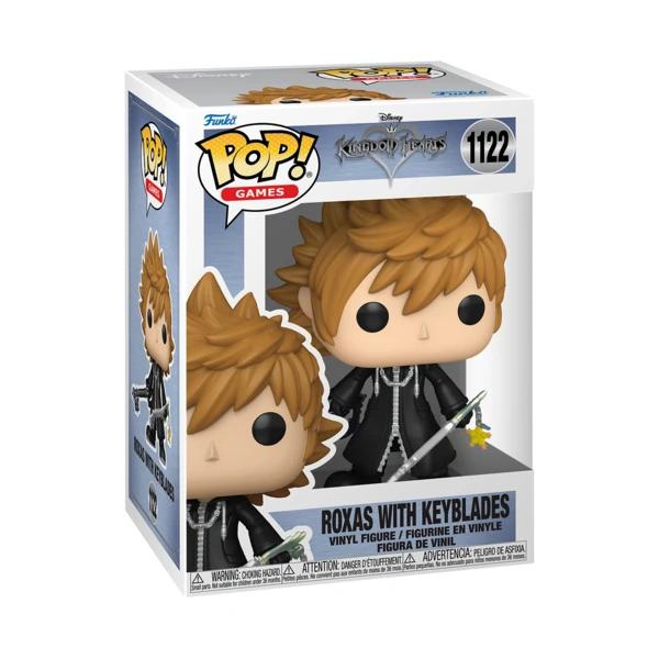Funko Pop! Roxas With Keyblades,  Kingdom Hearts