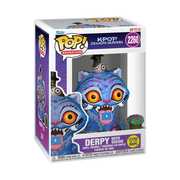 Funko Pop! Derpy With Sussie (Glow),  Kpop Demon Hunters