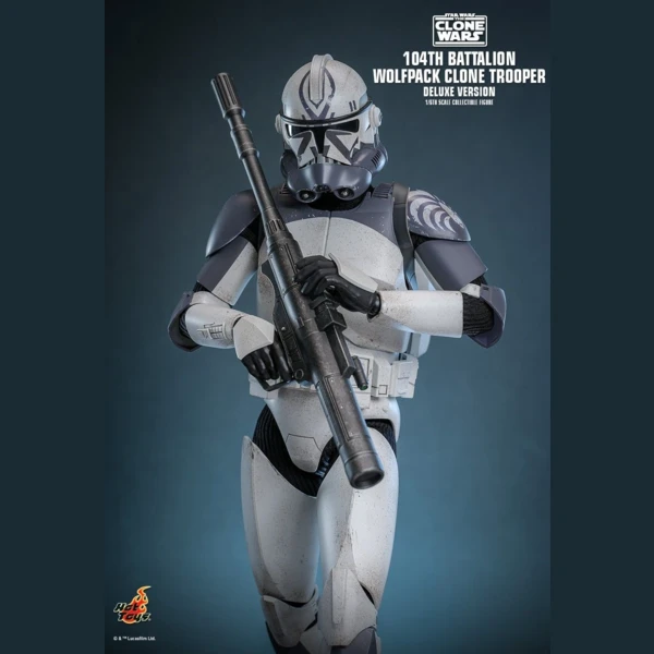 Hot Toys 104th Battalion Wolfpack Clone Trooper (Deluxe Ver.), Star Wars: The Clone Wars