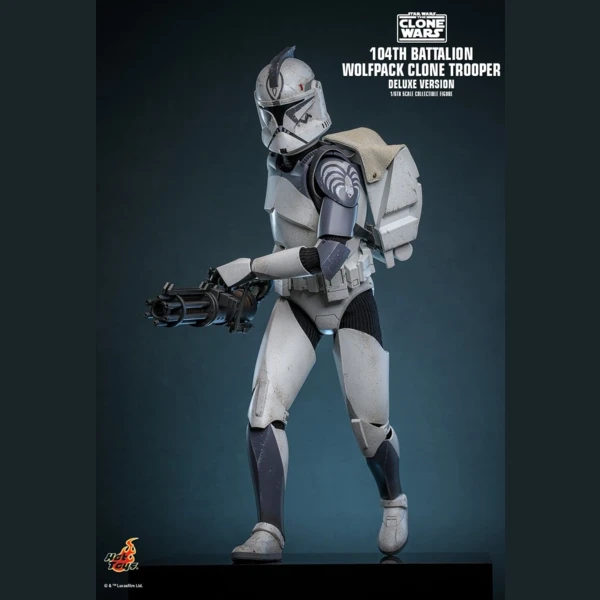 Hot Toys 104th Battalion Wolfpack Clone Trooper (Deluxe Ver.), Star Wars: The Clone Wars