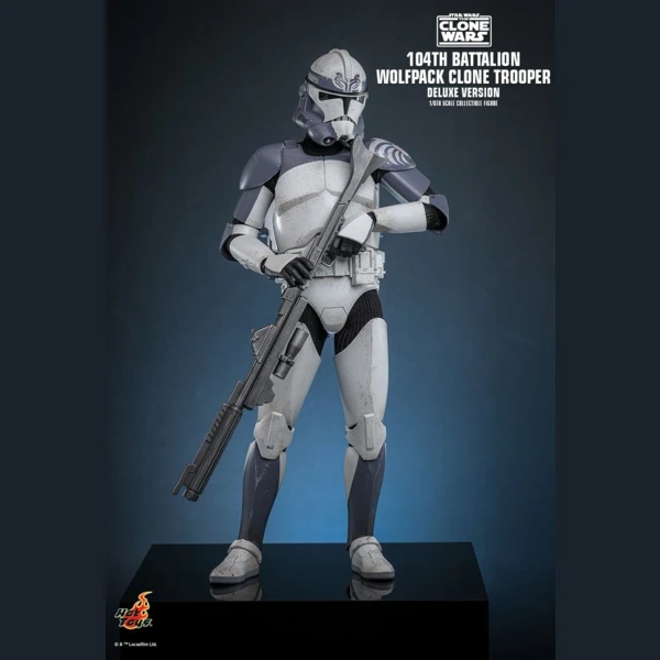 Hot Toys 104th Battalion Wolfpack Clone Trooper (Deluxe Ver.), Star Wars: The Clone Wars