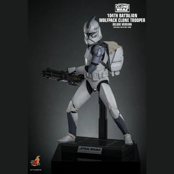 Hot Toys 104th Battalion Wolfpack Clone Trooper (Deluxe Ver.), Star Wars: The Clone Wars