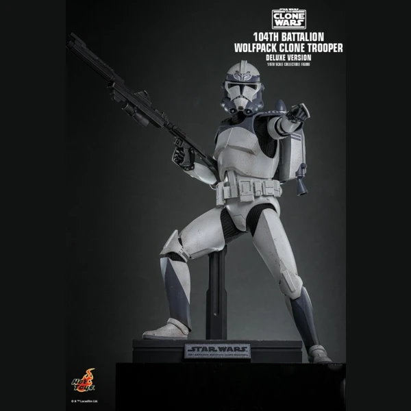 Hot Toys 104th Battalion Wolfpack Clone Trooper (Deluxe Ver.), Star Wars: The Clone Wars