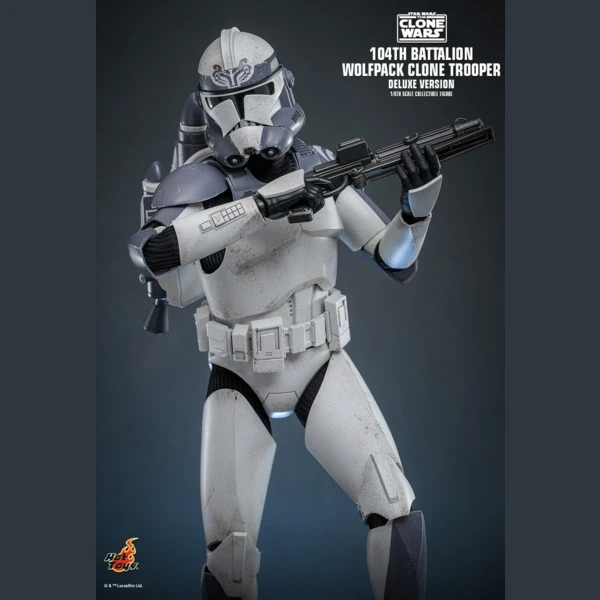 Hot Toys 104th Battalion Wolfpack Clone Trooper (Deluxe Ver.), Star Wars: The Clone Wars