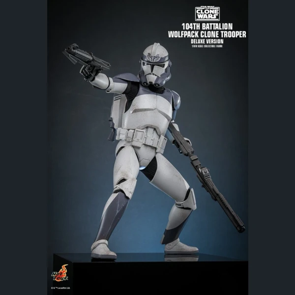 Hot Toys 104th Battalion Wolfpack Clone Trooper (Deluxe Ver.), Star Wars: The Clone Wars