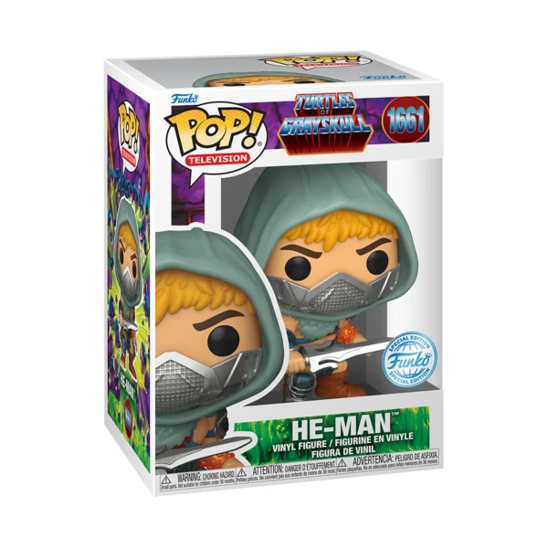 Funko Pop! He-Man, Turtles Of Grayskull