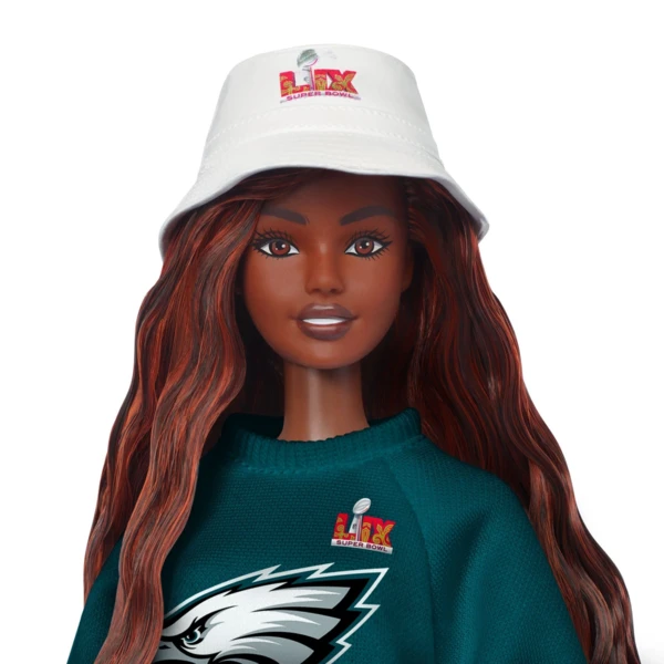 Barbie Super Bowl Eagles Doll 1, NFL Super Bowl