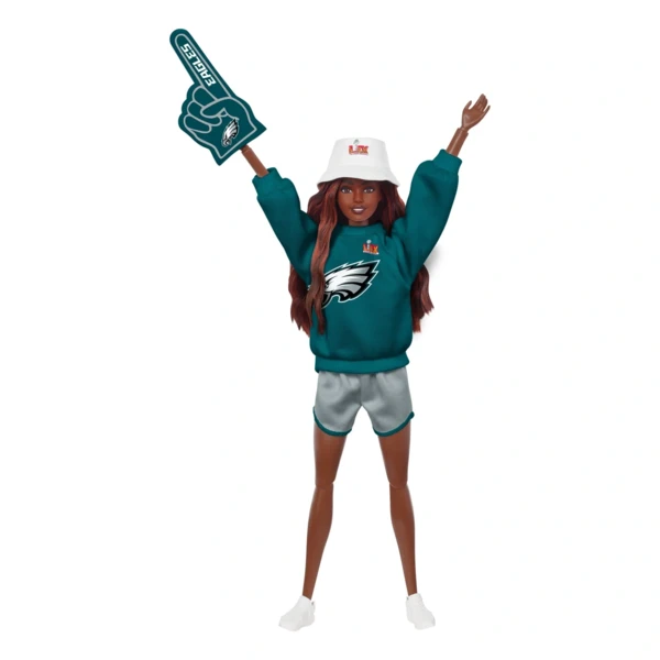 Barbie Super Bowl Eagles Doll 1, NFL Super Bowl