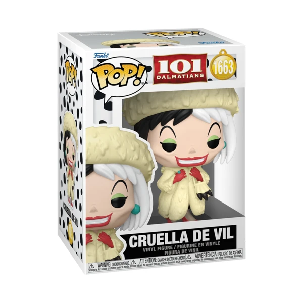 Funko Pop! Cruella de Vil (Classic), Disney
