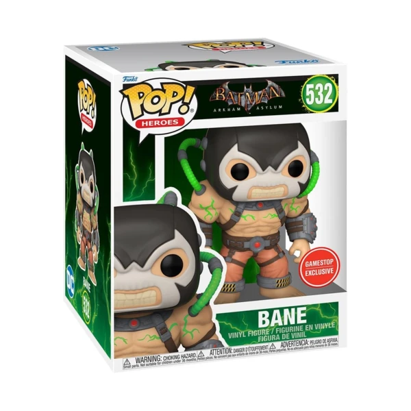 Funko Pop! SUPER Bane (Glow), Batman: Arkham Asylum