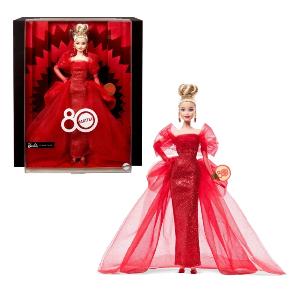 Barbie Blonde, 80th Anniversary, Anniversary Dolls